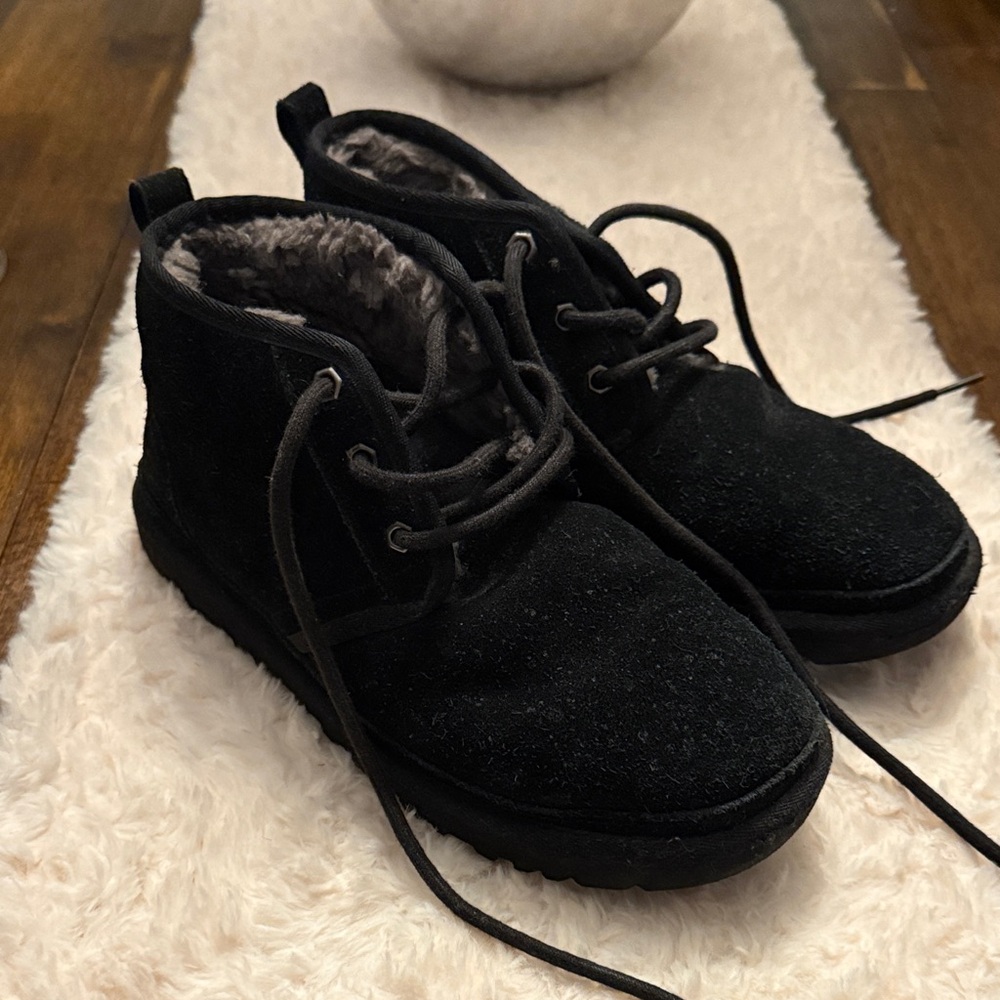 UGG Men's Black Suede Boots